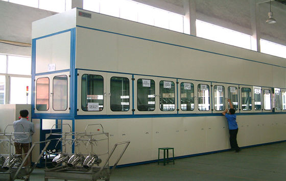 Auto Parts Ultrasonic Cleaning Machine Large Capacity Water Based Medium Variable Frequency