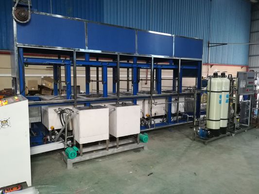 Precision small hardware degreasing suspension chain ultrasonic cleaning machine