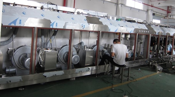 Microonda industrial de la circulación del aire caliente de los hornos de túnel del acero inoxidable para la esterilización