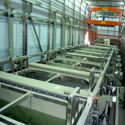 El aluminio de la alta precisión anodizó el equipo/incluyó totalmente la cadena de producción de anodización